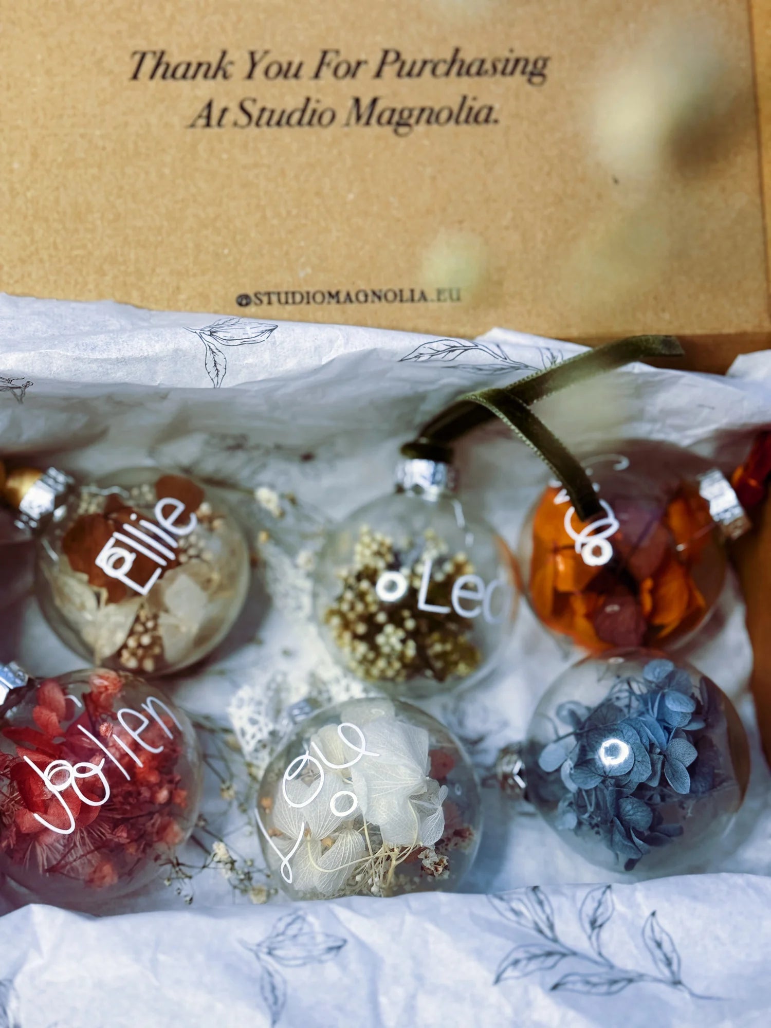 Custom Christmas ball